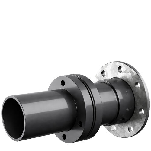 4" PVC Fully Flanged Tank Connector