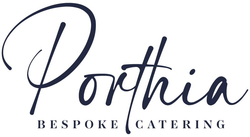 porthia | wedding catering | private dinner party  | london catering