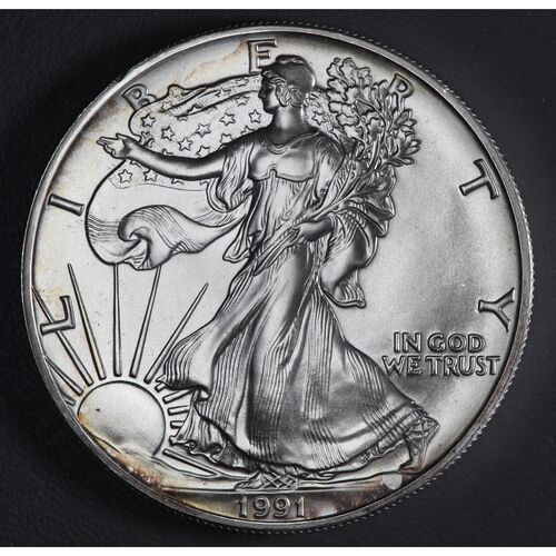 1991 1 ounce silver Eagle