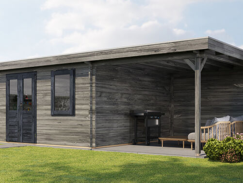 400cm x 400cm + 300cm Veranda