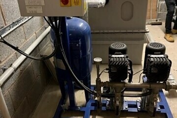 Booster set servicing/commissioning