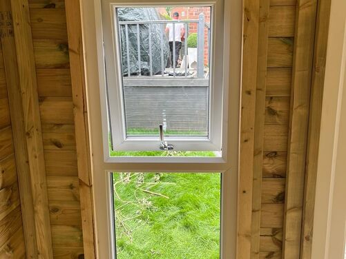 #PVC047 14x12 Pent Summer House