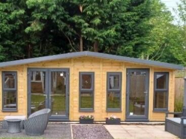 #PVC091 24x12 Apex Reverse Summer house