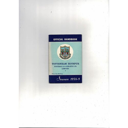 Tottenham Hotspur Football Handbook 1958/59