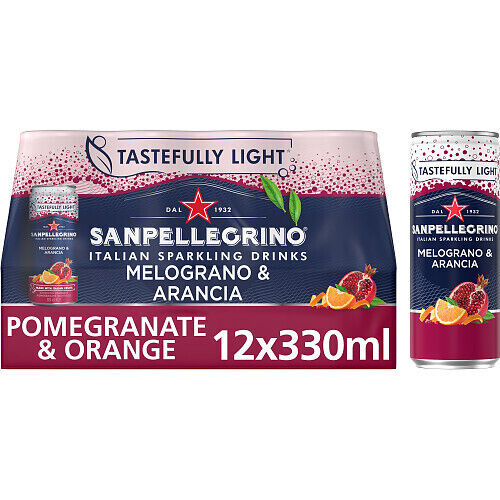 San Pellegrino Pomegranate & Orange