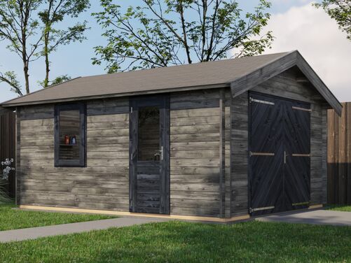 400cm x 500cm Garage