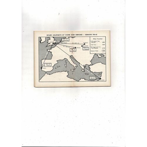 Tottenham Hotspur Football Handbook 1962/63