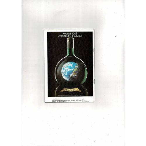 Hamrun Spartans v Benfica European Cup Football Programme 1991/92