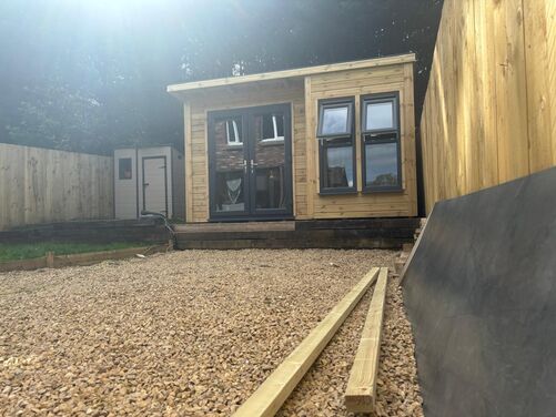 #PVC057 13x13 Pent Summer House