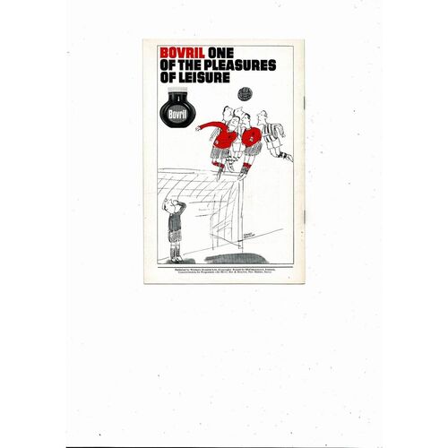 1966 England v Wales Football Programmes