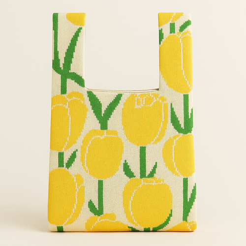 Tulip Garden Reusable Bag