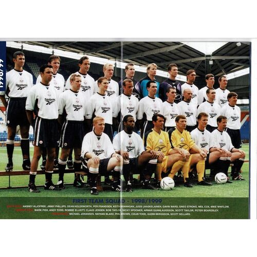 Bolton Wanderers Official Football Yearbook 1998/99