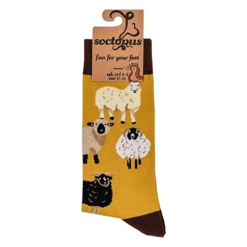 Sheep Lover Socks by Soctopus