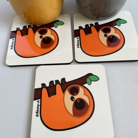 'Baby Sloth' Coaster