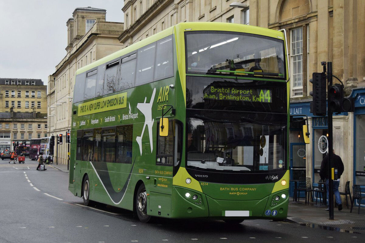 Bath Bus Company - 2x Volvo EvoSeti Air Decker