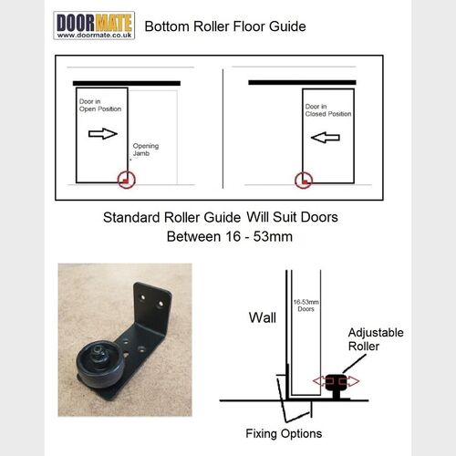 Floor Guide - Bottom Roller