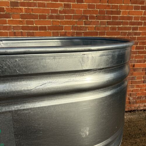 6ft oval stock tank wide version