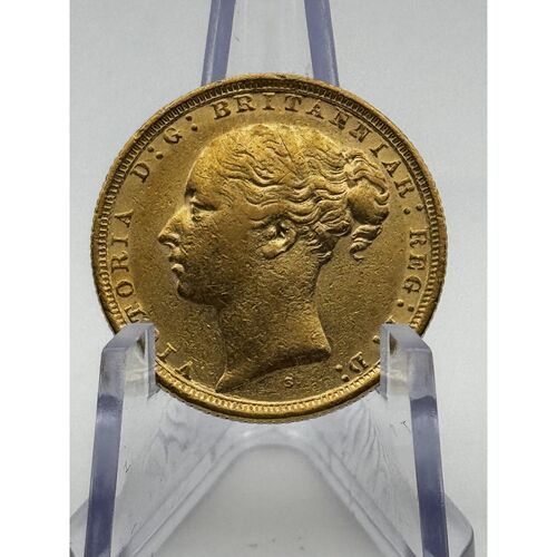 1885 ‘S’ Queen Victoria full gold sovereign