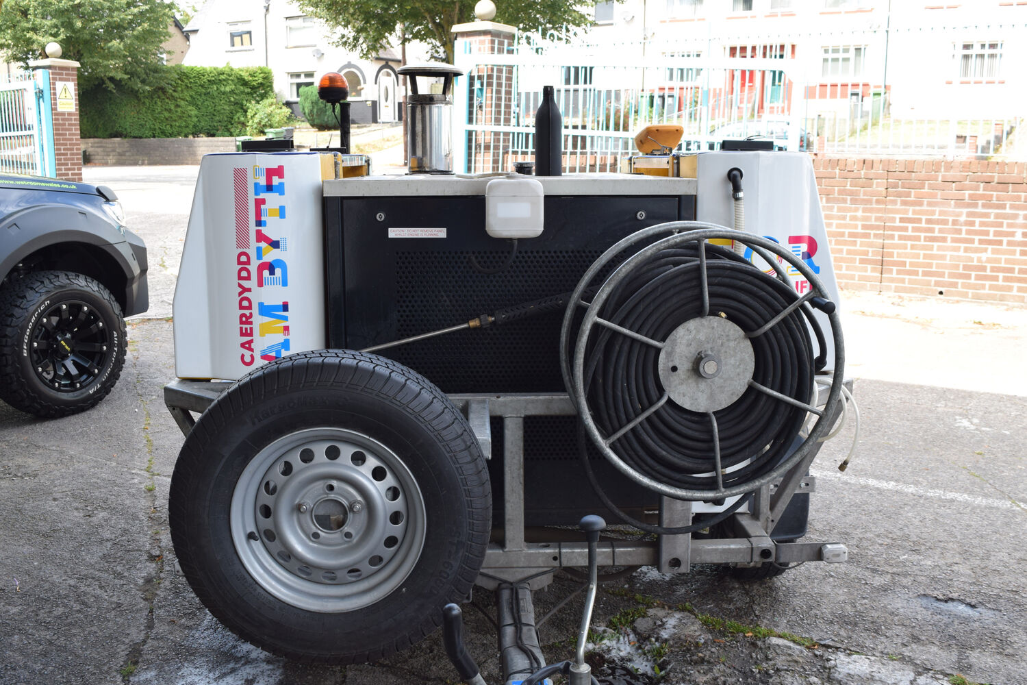FOR Cardiff - Steam Cleaner Trailer