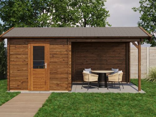 250cm x 250cm + 300cm Veranda