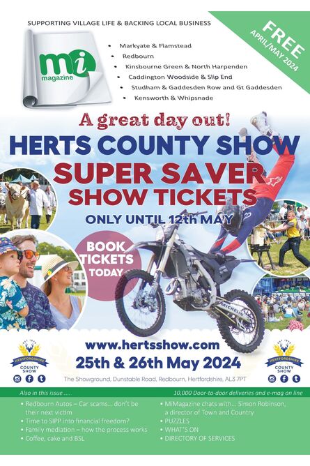 Latest Issues | MiMagazine | Trade and Services Magazine Luton | Community Quality Magazine Harpenden | Leaflets door-to-door Redbourn