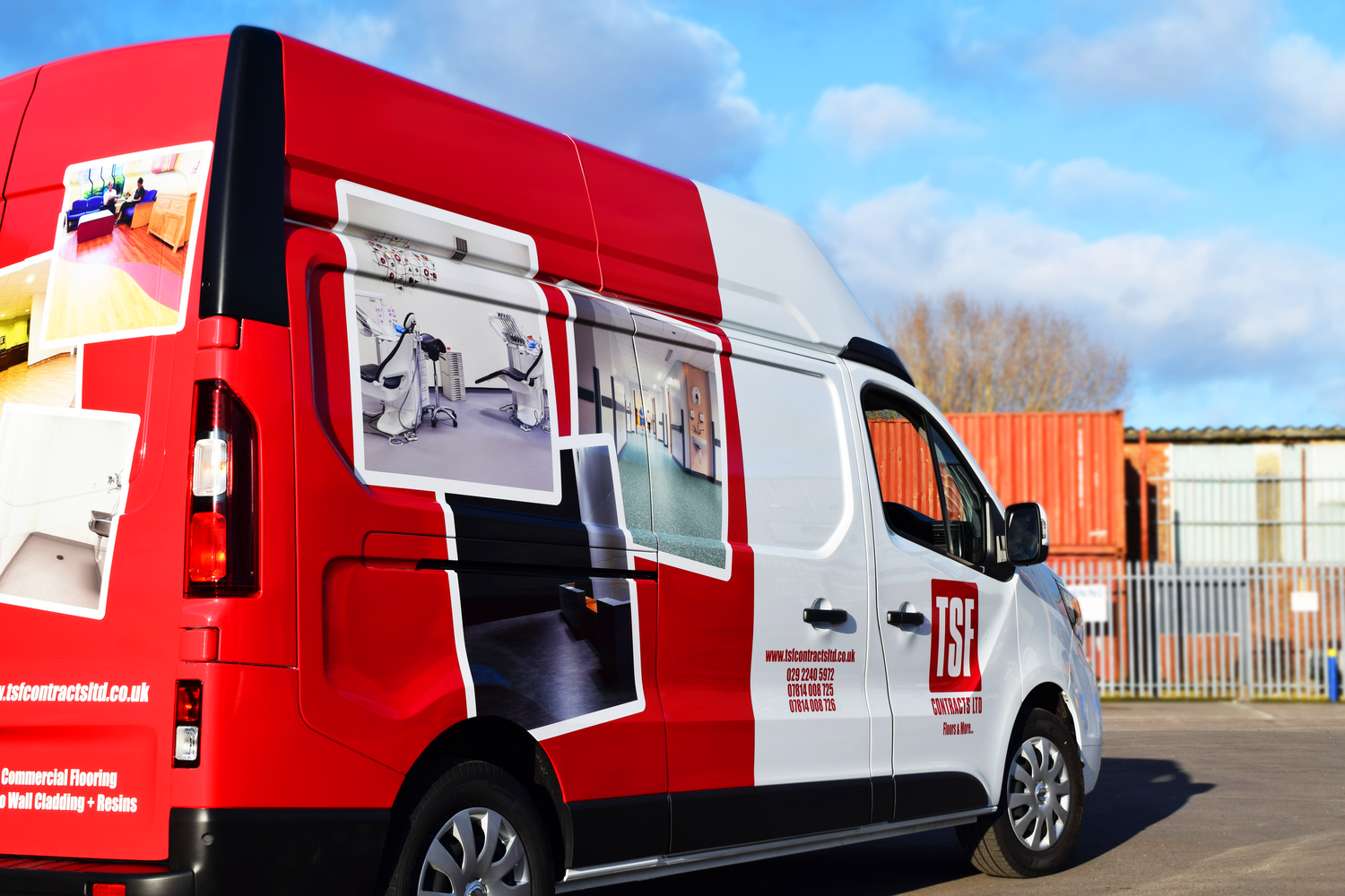 TSF Contractors LTD - 2x Nissan Primastar