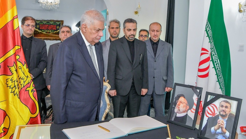 ஈரான் ஜனாதிபதியின் மறைவுக்கு இரங்கல் தெரிவித்த ஜனாதிபதி 