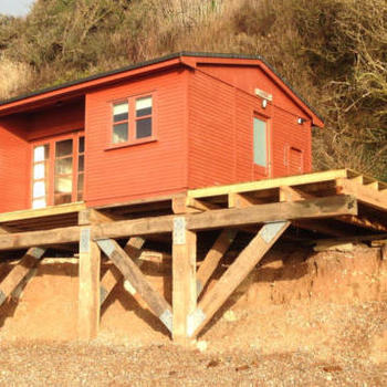 Shore up foundations of beach chalets