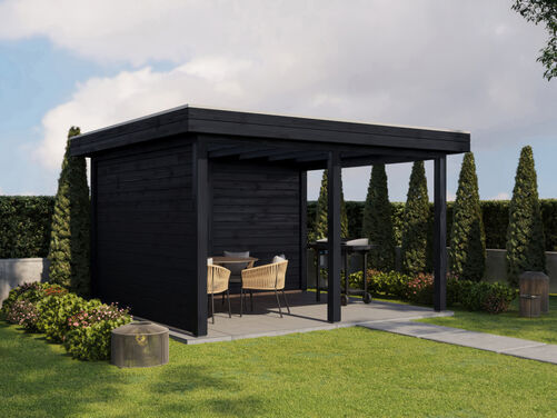 3.88mtr x 3.5mtr 28mm walled Gazebo