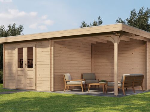 300cm x 300cm + 300cm Veranda