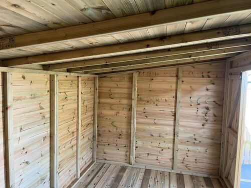#P011 14x8 Pent Shed