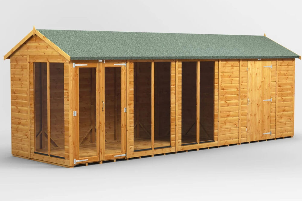 Apex Summerhouse Combi 20x6 with 6ft store