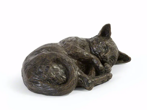 Resting Cat Urn