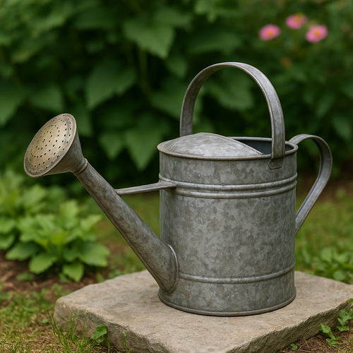 The Rustic Metal Watering Can
