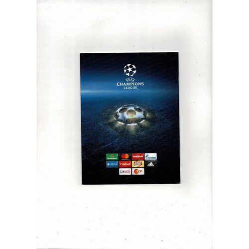 Borussia Monchengladbach v Manchester City UEFA Champions League Football Programme 2016/17