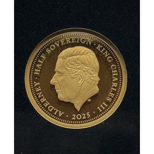 2025 Una and the Lion gold proof half sovereign