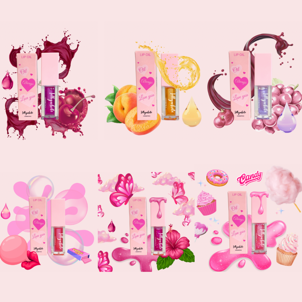 Hydrating Lip Oil Bundle x4