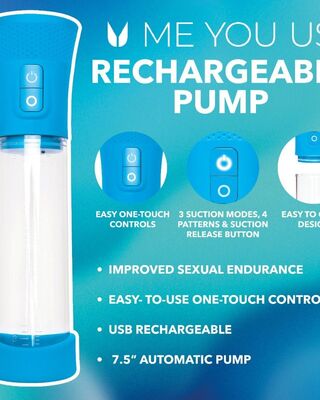 Me You Us Pro Rechargeable Suction Penis Pump