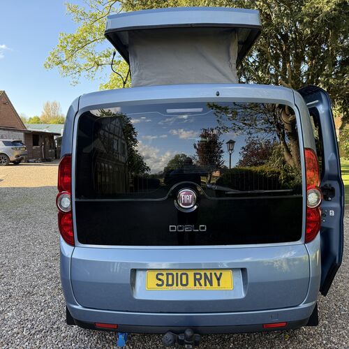 2010 Fiat Doblo Eleganza 1.6 Multijet Diesel Camper Van 2 Berth 89k Miles