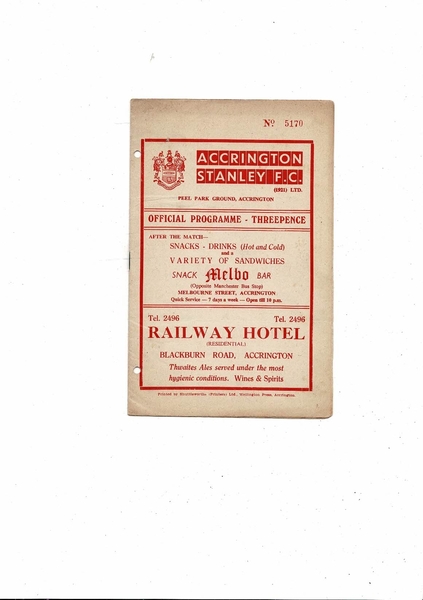 Many more Football Programmes listed today
