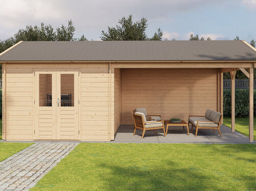 300cm x 400cm + 400cm Veranda