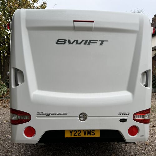2014 Swift Elegance 580 Caravan 4 Berth - ALDE - Motor Mover - Solar
