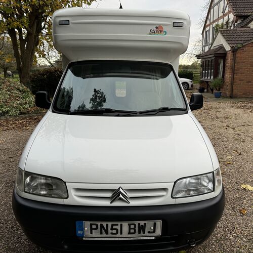 Nu Venture Surf Motorhome 2 Berth Camper Van 1.9D 2001 (51)reg Citroen Berlingo