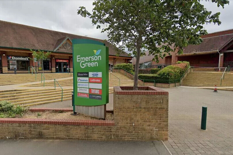 Emerson's Green Shopping Precinct. 