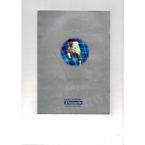 1998 Colchester United v Torquay United Play Off Div 3 Final Football Programme