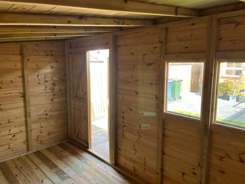 #P011 14x8 Pent Shed