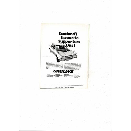 1973 Dundee v Celtic Scottish League Cup Final Football Programme