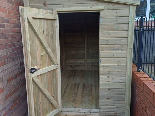 10x6 Pent Shed