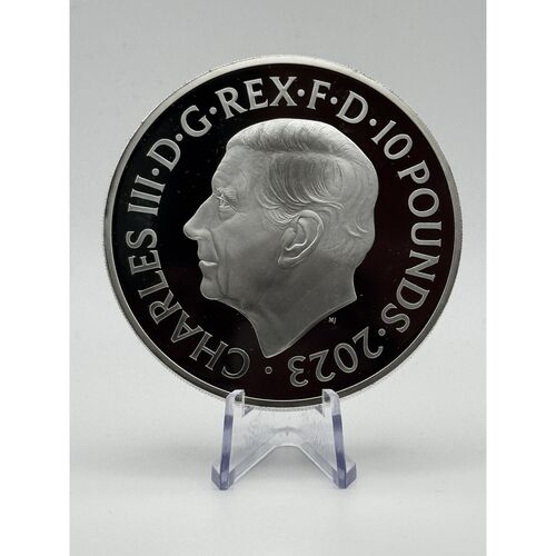 The bull of Clarence 2023 5 ounce silver coin