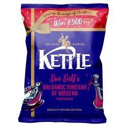 KETTLE Chips Sea Salt & Balsamic Vinegar of Modena Crisps 130g